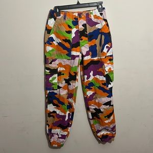Forever 21- Girls Junior Multi Color Cargo Pants